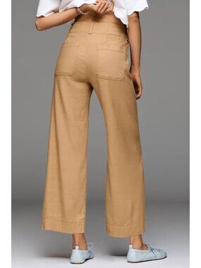 The Colette Magic Fabric Full-Length Pants Camel Beige 33